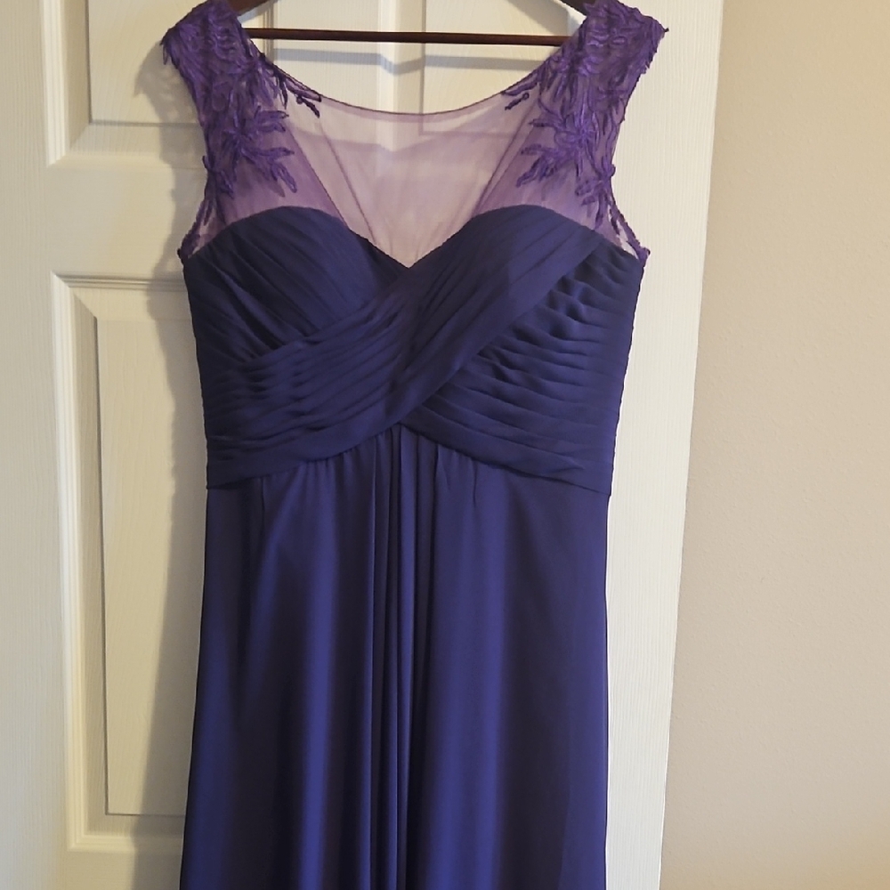 Purple Bridesmaid Dress